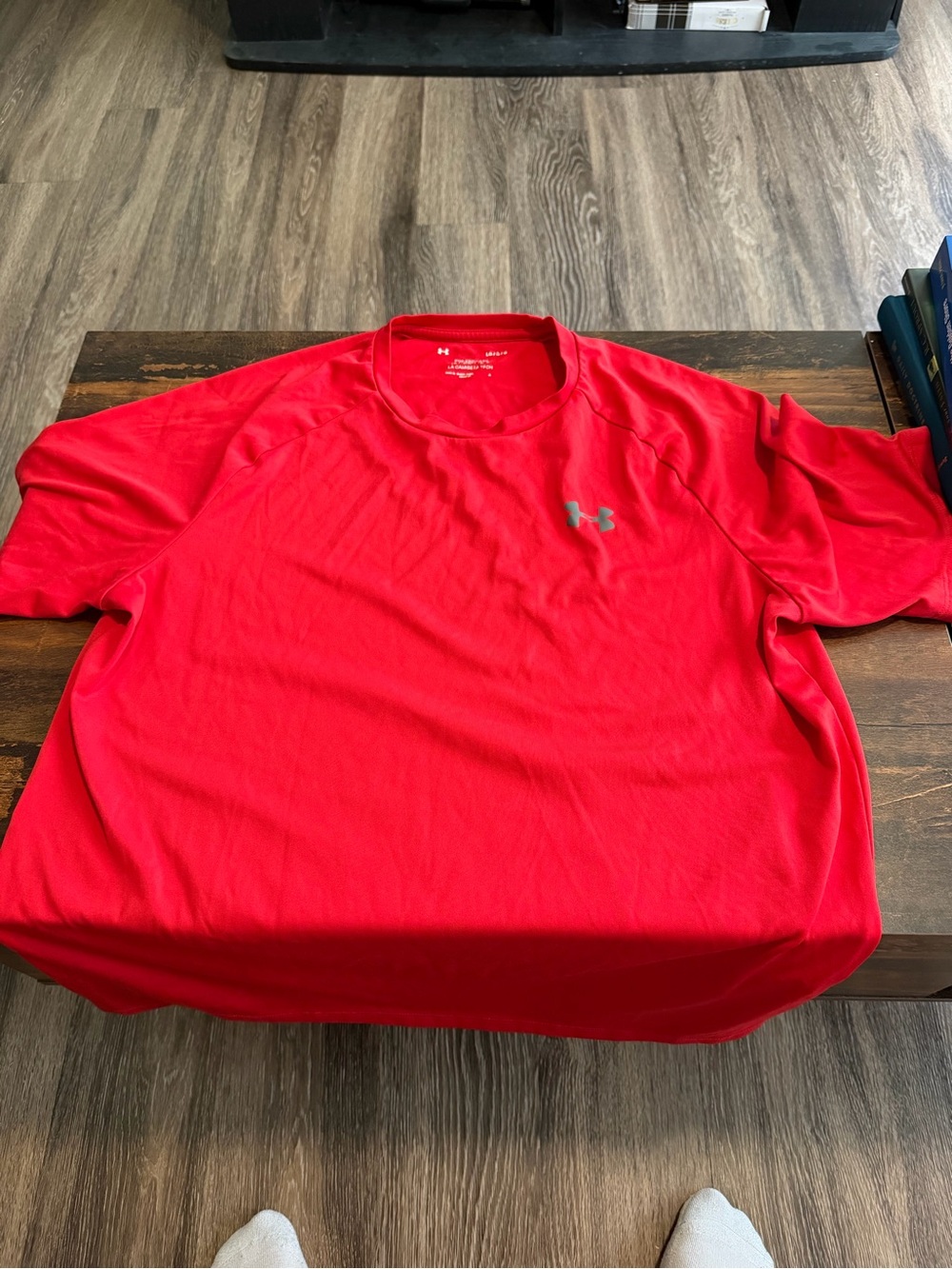Under Armour Red Short-Sleeve Performance Tee